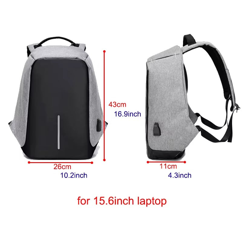 Morral Antirrobo Impermeable para Portátil 15.6” – Seguridad y Estilo para tu Día a Día