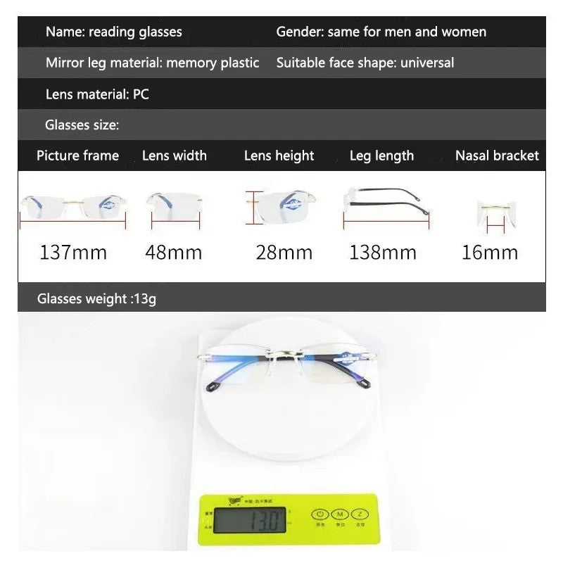 Kit x3 Gafas de Lectura con Estuche – Comodidad, Estilo y Visión Clara para tu Día a Día