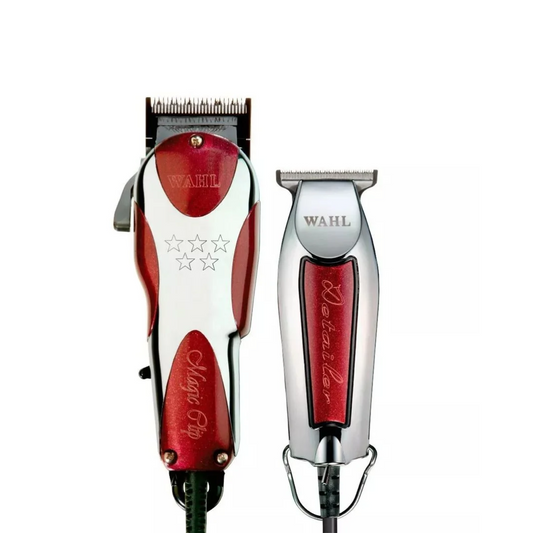 Combo Wahl Magic Clip + Detailer 5 Star Series | Corte y Acabado Profesional