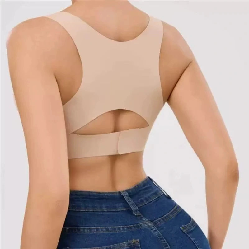 Top Corrector de Postura Tipo Brasier Ajustable para Mujer