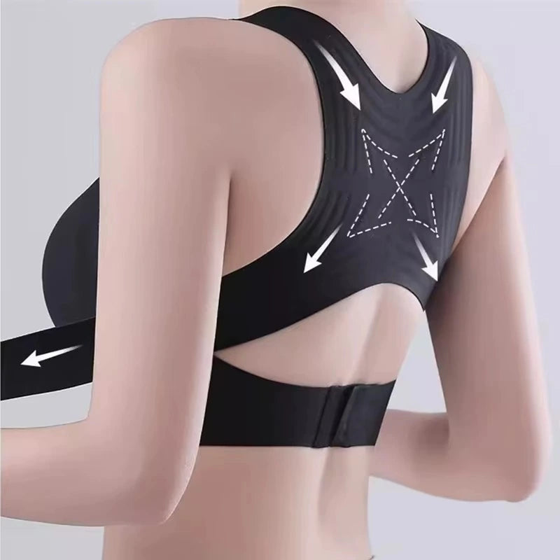 Top Corrector de Postura Tipo Brasier Ajustable para Mujer